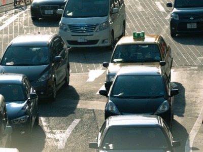 車社会だからあたりまえ。交通渋滞は日常茶飯事！