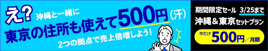 東京セット限定プラン